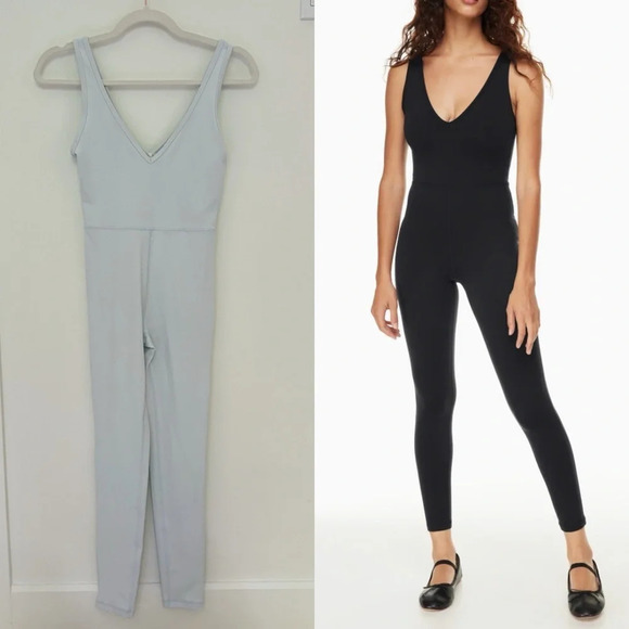 Aritzia Wilfred Free Rhone Jumpsuit Light Blue Size XS Activewear  Loungewear - Picture 1 of 9